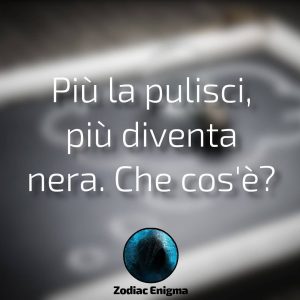 Scopri di più sull'articolo Più la pulisci, più diventa nera. Cos’è?