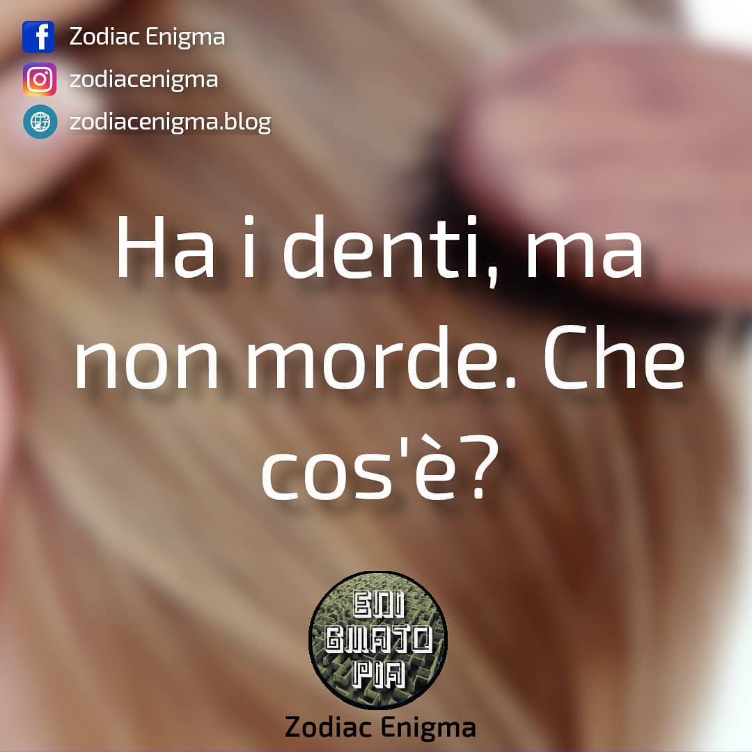 Scopri di più sull'articolo Ha i denti ma non morde. Che cos’è?