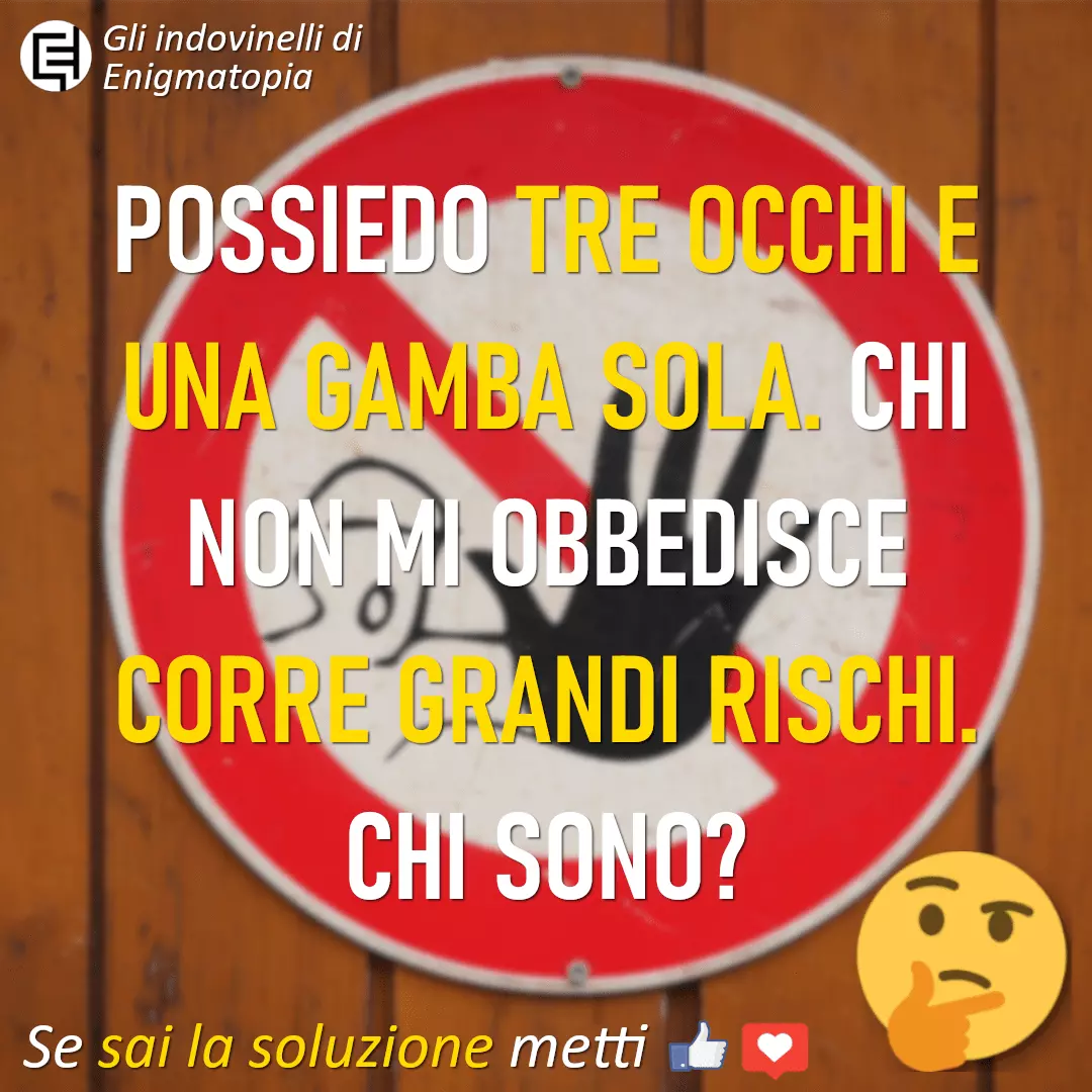 Scopri di più sull'articolo Possiedo tre occhi e una gamba sola…