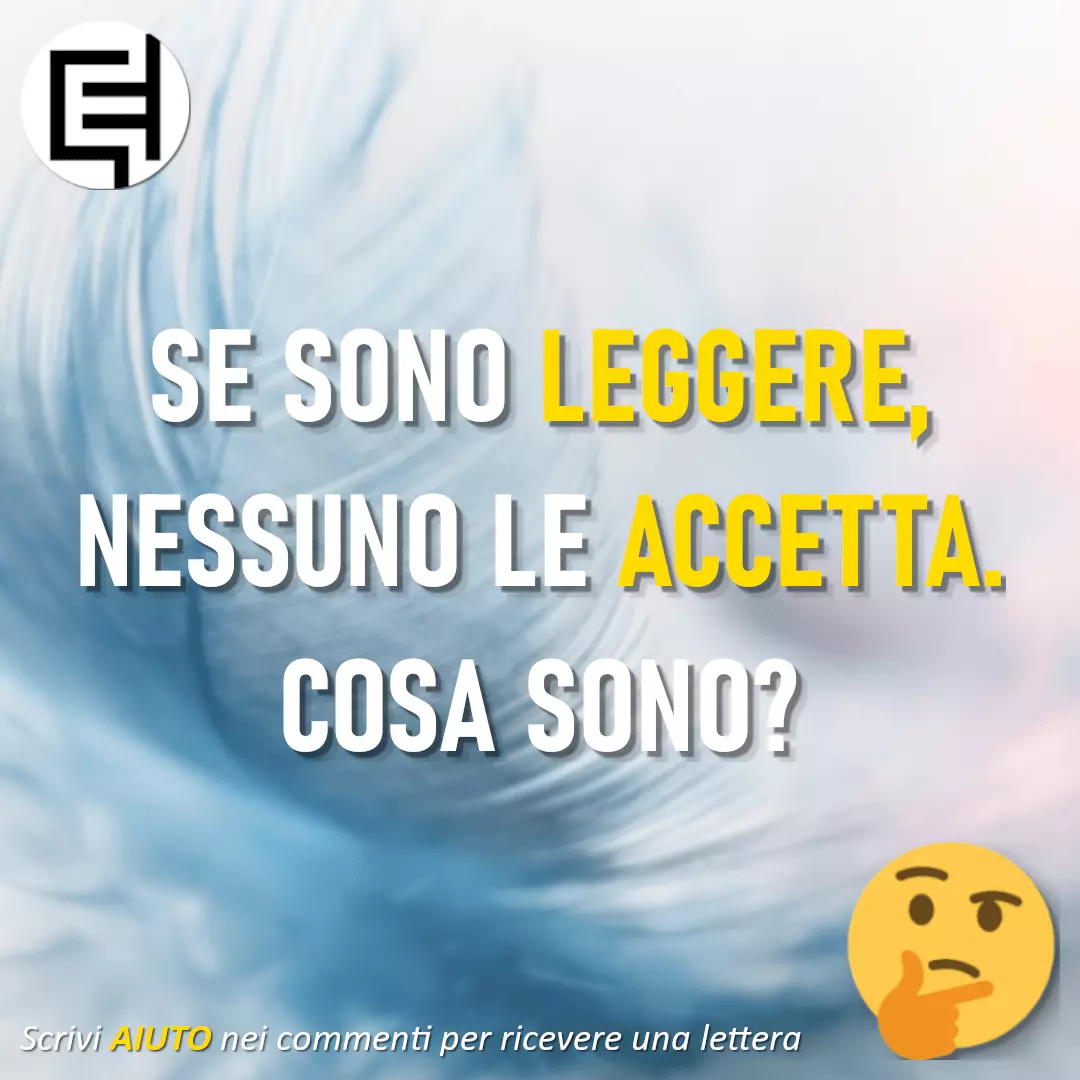 Scopri di più sull'articolo Se sono leggere…