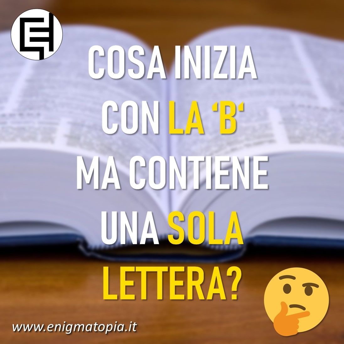 Scopri di più sull'articolo Indovinello dell’iniziale